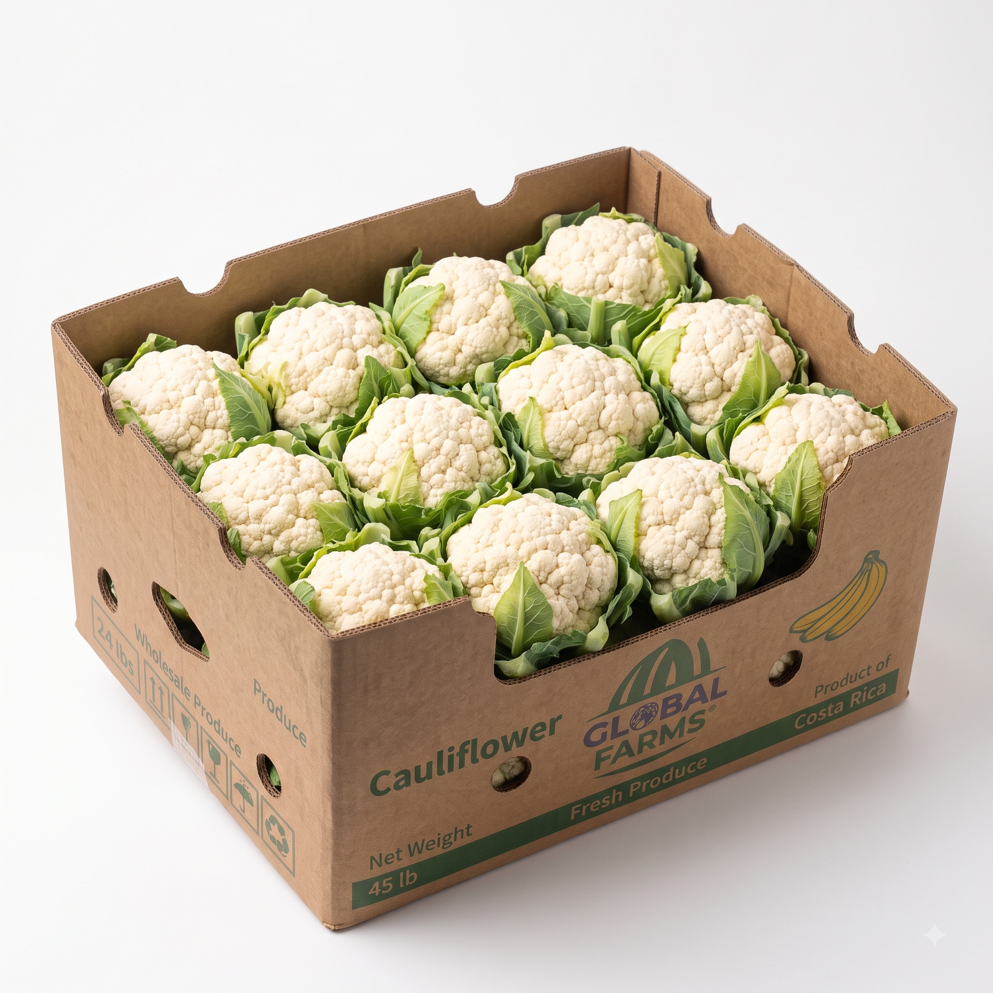 Fresh Cauliflower Heads