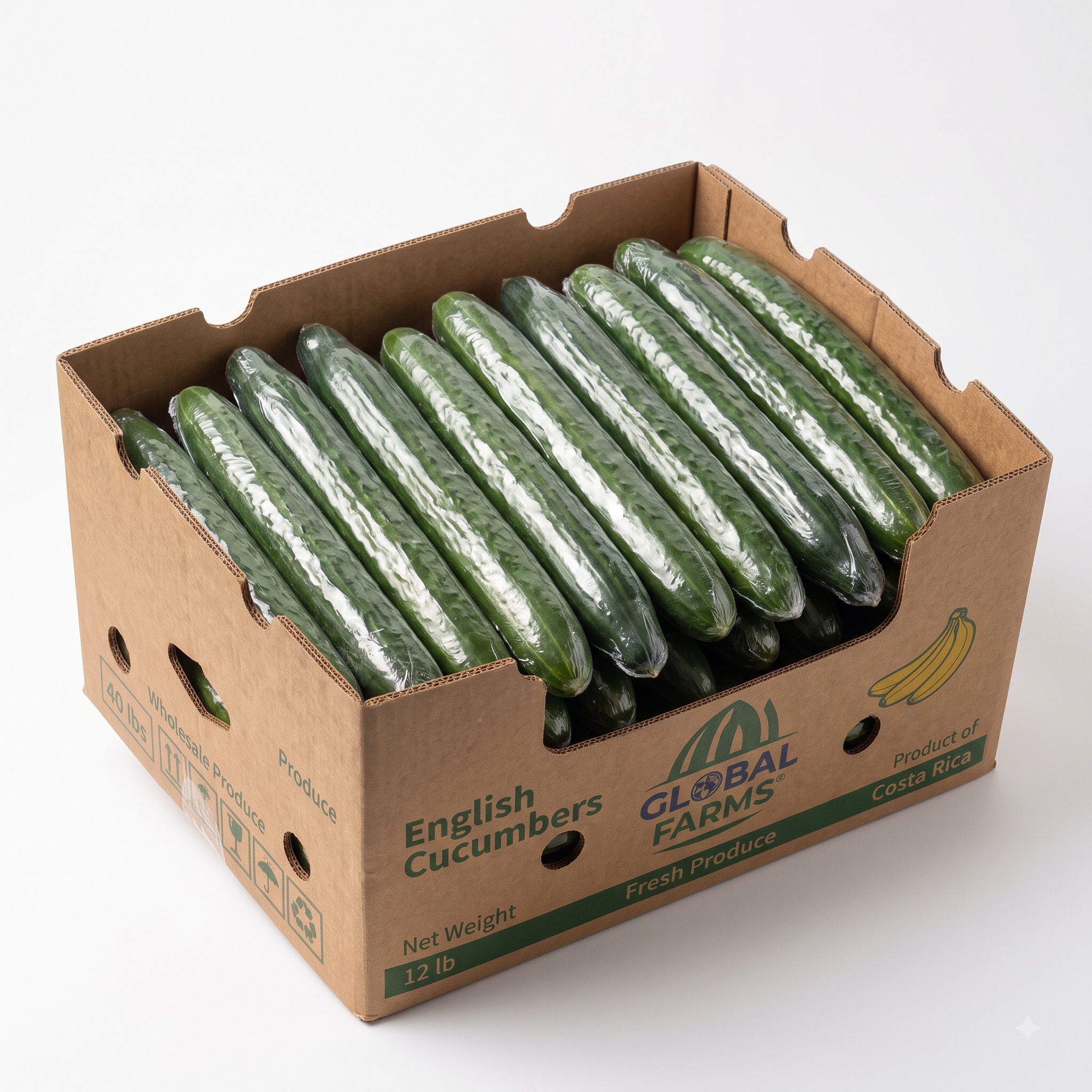 English Seedless Cucumbers